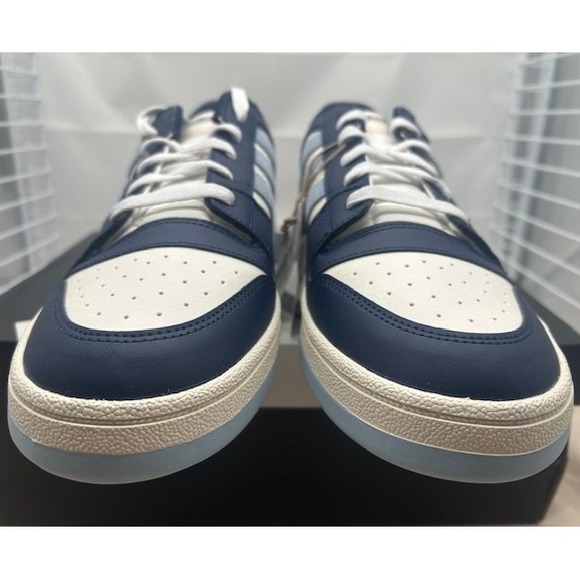 Adidas Break Start Men's Basketball Shoes Navy Blue/White Sneakers NIB Size 11.5 - Picture 2 of 9